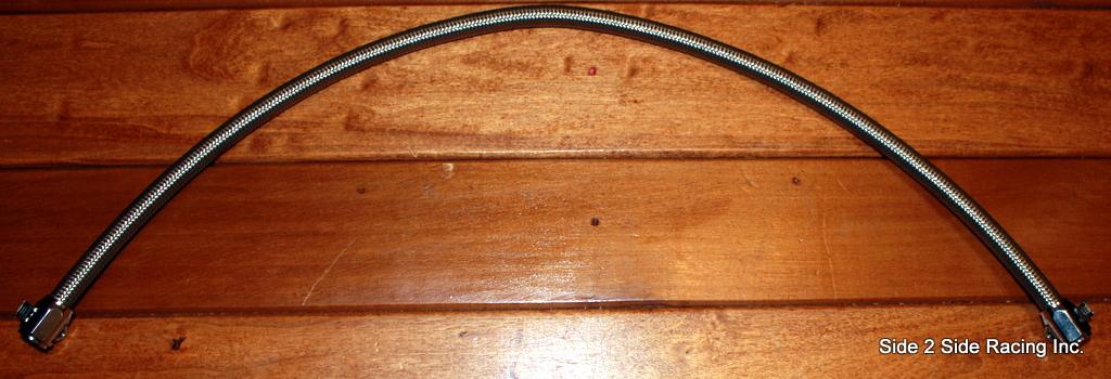 AW11 Stainless Steel Braided Fuel Return Line